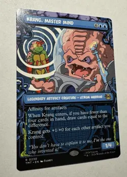 Krang, Master Mind *Showcase* TMNT MTG - Image 2