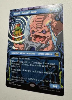Krang, Master Mind *Showcase* TMNT MTG - Image 3
