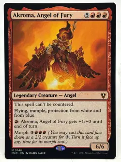Akroma, Angel of Fury NM/M* Murdes At Karlov Manor ENGLISH 0146 mtg -UnltdCards - Image 1