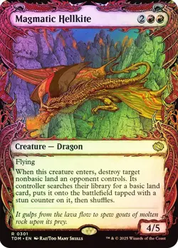 Dracogenesis Foil Showcase Tarkir: Dragonstorm NM MTG - Image 1