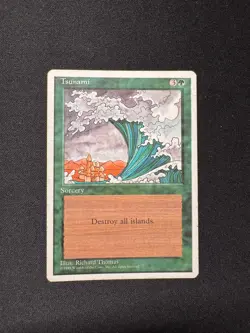 TSUNAMI Fourth Edition - Magic: The Gathering - MP - Image 1