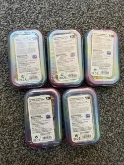 Pokemon TCG Prismatic Evolutions Mini Tins x5 - Brand new and Sealed - Image 2