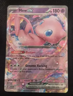 Pokemon Mew ex 151 Ultra Rare Holo Pokemon TCG 151/165 Scarlet & Violet - Image 1
