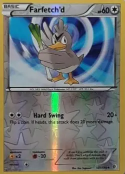 1x Farfetch'd | Boundaries Crossed | 107/149 | Uncommon | Reverse Holo | LP - Image 1
