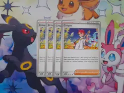 4x Crispin 105/131 x4 - Prismatic Evolutions - Pokemon TCG - Uncommon - Playset - Image 1