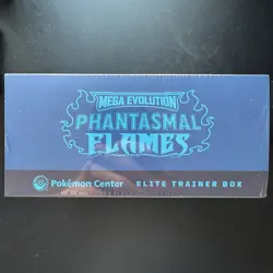 Phantasmal Flames Pokemon Center Elite Trainer Box PC ETB SEALED corner ding - Image 3