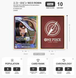 TAG 10 - Nico Robin OP09-062 L [One Piece - Emperors In The New World] Japanese - Image 3