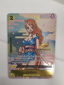 One Piece Card Game - O-Nami - Championship 25-26 promo - OP06-101 -English - NM - Image 1