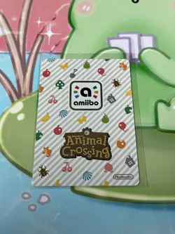 #028 Jambette AUTHENTIC Nintendo Animal Crossing Amiibo NFC Card Series 1 - Image 2