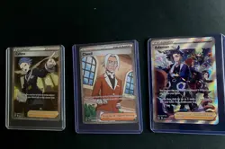 pokemon trainers full art card lot - 3 total - Image 1