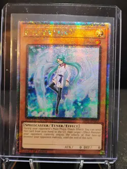 Yu-Gi-Oh! Effect Veiler Quarter Century Secret Rare Card RA01-EN003 1st Ed NM - Image 1