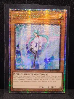 Yu-Gi-Oh! Effect Veiler Quarter Century Secret Rare Card RA01-EN003 1st Ed NM - Image 4