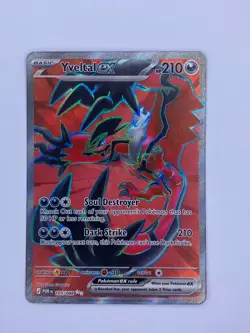 Yveltal EX 105/88 - Ultra Rare Holo - Pokemon Card- Perfect Order - English MINT - Image 1