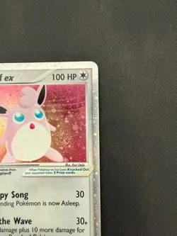 Wigglytuff EX - Hidden Legends 101/101 - Holo W/ Swirl - Pokemon Card TCG - 2004 - Image 2