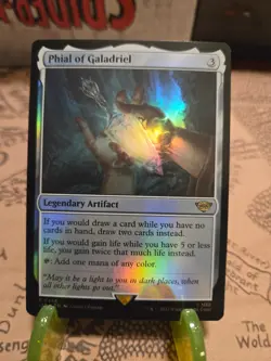 MTG Phial of Galadriel the Lord of the Rings: Tales of Middle-earth Foil Rare NM - Image 1