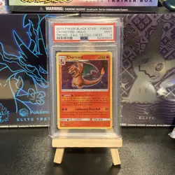 Pokemon Card Charizard Holo Fall 19 SM226 Black Star Promo Collector Chest PSA 9 - Image 2