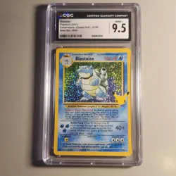 2021 Pokemon Celebrations Blastoise CGC 9.5 Mint+, Better Grade Compared CGC 9 - Image 4