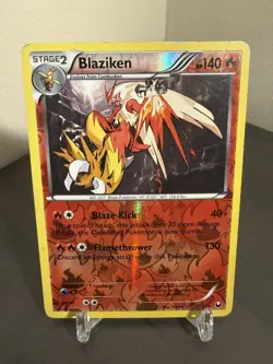 Pokemon Blaziken - Dark Explorers 17/108 - Reverse Holo MP - Image 1