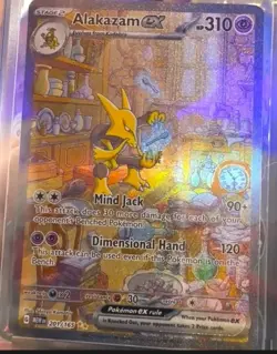 Alakazam EX - 201/165 - Pokemon 151 - Pack Fresh - NM/M - SIR - Image 1