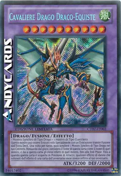Cavaliere Drago Draco-Equiste ☻ Segreta ☻ CT07 IT003 ☻ YUGIOH ANDYCARDS - Image 1