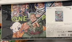 One Piece Card Game: Official Playmat Limited Edition Vol.4 + Zoro Promo Card - Image 1