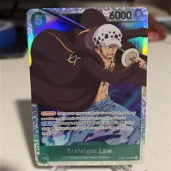 Trafalgar Law OP01-047 SR One Piece Romance Dawn Card NM - Image 1