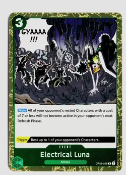Electrical Luna OP08-036 Foil R One Piece NM - Image 1