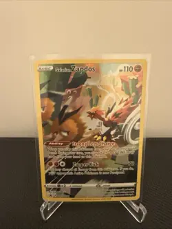 Pokemon TCG Galarian Zapdos SWSH283 Full Art Black Star Promo Card NM Condition - Image 2