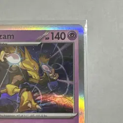 Alakazam 056/132 Rare Holo Card Mega Evolution MEG Pokemon TCG NM - Image 4