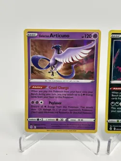 Galairan Moltres, Galarian Zapdos, Galarian Articuno - 3 Card Set - Pokemon - NM - Image 3