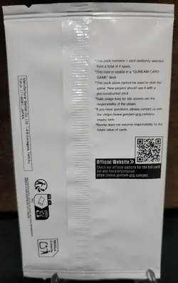 [ENGLISH] Gundam Card Game ST09 Release Event Promotion Pack *SEALED* - Image 2