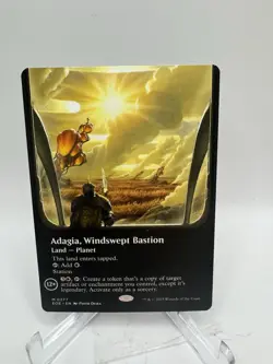 MTG Adagia, Windswept Bastion / EOE / #277 Regular (Borderless) / Mythic / NM - Image 1