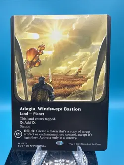 Adagia, Windswept Bastion (Borderless) Edge of Eternities Regular - Image 1