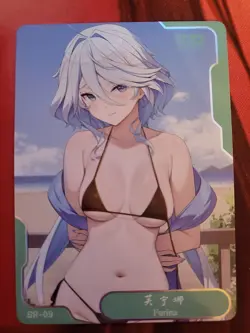 Senpai Goddess Haven 6 - SR-009 - Furina - Genshin Impact - Waifu Card - Image 1