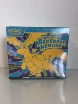 Pokemon TCG Ascended Heroes ETB Elite Trainer Box - Tiny Rip in Seal (See Pics) - Image 1