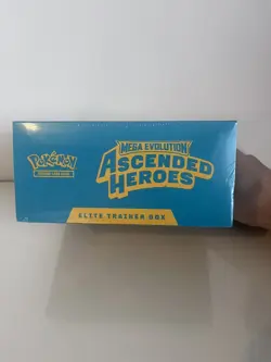 Pokemon TCG Ascended Heroes ETB Elite Trainer Box - Tiny Rip in Seal (See Pics) - Image 4