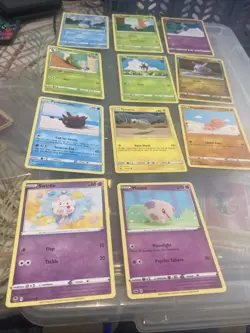 Pokemon TCG Bundle - 11 Pokemon By Illustrator Asako Ito - No Duplicates - Image 1