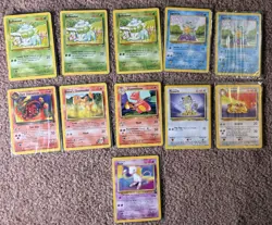 Pokemon 1st Edition, Base Set 2 & More Lot Of 22 Psyduck, Mew, Squirtle Etc! - Image 3