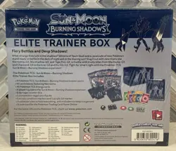 Burning Shadows Elite Trainer Box Sealed (Small Hole) Sun & Moon Era Pokemon TCG - Image 5
