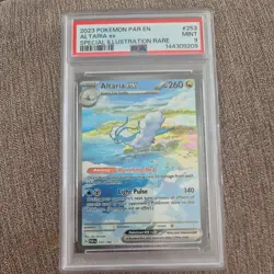 Altaria EX 253/182 Special Illustration Rare Par En-paradox Rift Pokemon PSA 9 - Image 1