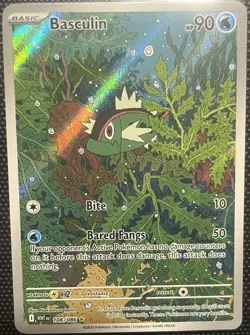 Basculin 108/086 Illustration Rare Full Art -Pokemon White Flare SV NM - Image 1