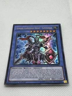 Yu-Gi-Oh! Black Luster Soldier - Super Soldier - DOCS-EN042 1st Ultra German NM - Image 3