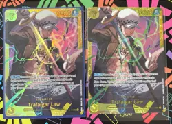 2x Trafalgar Law OP10-119 Royal Blood One Piece Card Game English - Image 1