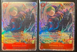 2x One Piece TCG - Roronoa Zoro EB04-007 SR | Adventure On Kami's Island OP-15 - Image 1