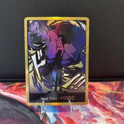 DON!! Card (Rob Lucci) (Gold) Premium Booster -The Best- Vol. 2 Foil - Image 1