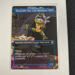 Donatello, Way with Machines Borderless U Teenage Mutant Ninja Turtles 197 NM - Image 1