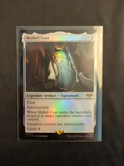 MTG Mithril Coat *FOIL* The Lord of the Rings 0245 - Image 3