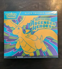 Pokemon TCG Ascended Heroes Elite Trainer Box (ETB) SEALED-IN HAND - Image 1