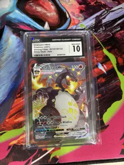 Charizard VMAX Pokemon (2021) Shining Fates - SV107/SV122 Holo CGC 10 - Image 1