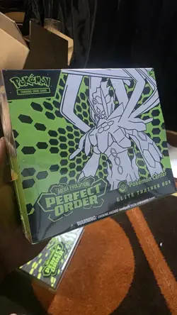 Pokemon TCG Perfect Order *Pokemon Center* ETB Elite Trainer Box, In Hand Sealed - Image 1